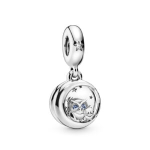 Pandora Always By Your Side Owl Dangle Charm 798398NBCB