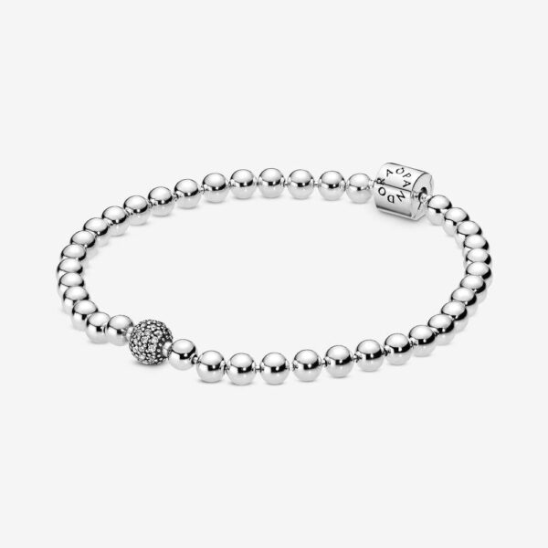 Pandora 598342CZ-17 Beads & Pavé Bracelet