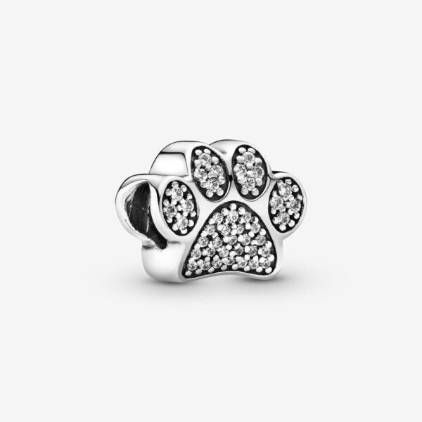 Pandora 791714CZ Paw Print Charm