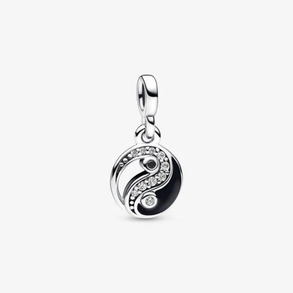 Pandora ME Sparkling Yin & Yang Mini Dangle Charm