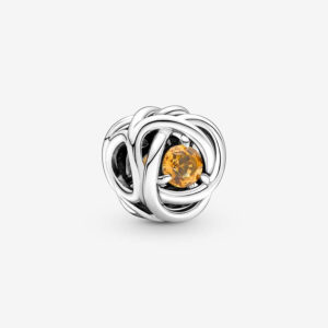 Pandora November Birthstone Eternity Circle Charm