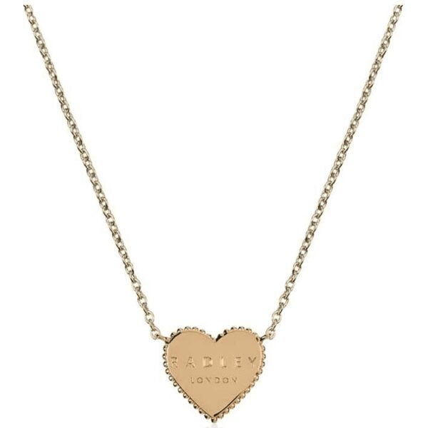 Radley Jewellery Sterling Silver Gold Plated Heart Necklace RYJ2132